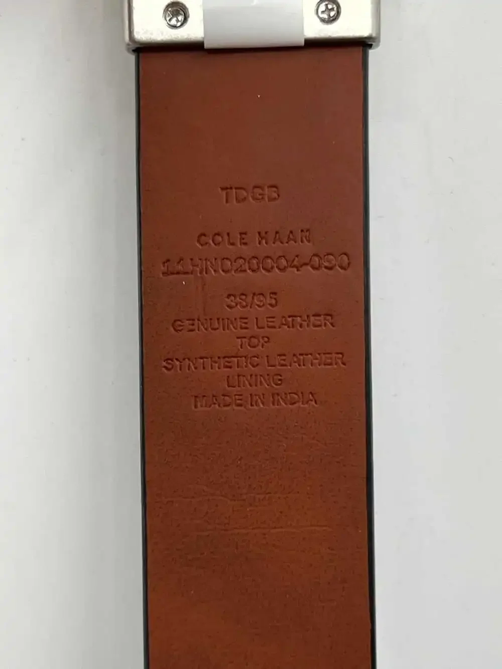 Cole Haan NWT Reversible Belt | Black/Tan, Regular 38